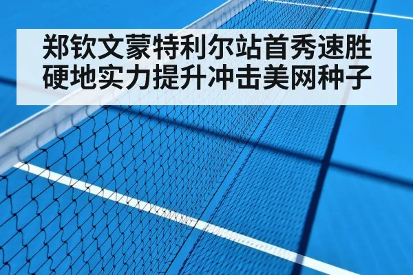 hard court tennis match
